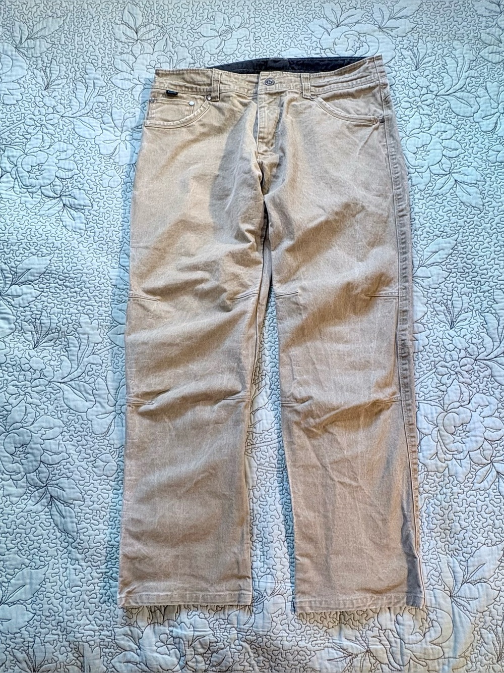 KÜHL RYDR Khaki Utility Hiking Work Pants Articulated Knee Men’s 34x30🧡 - Picture 12 of 12